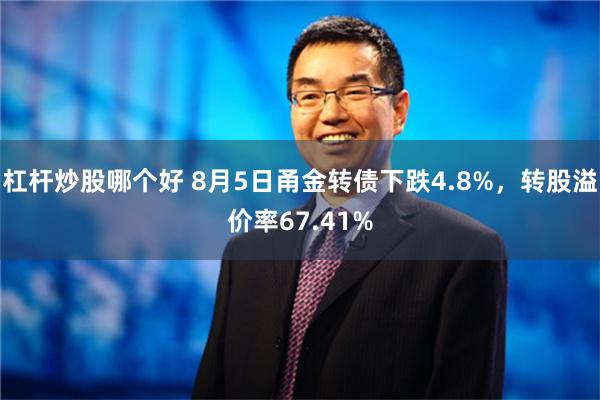 杠杆炒股哪个好 8月5日甬金转债下跌4.8%，转股溢价率67.41%