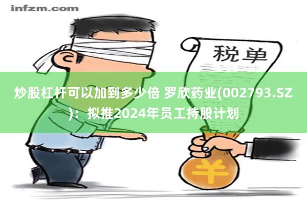 炒股杠杆可以加到多少倍 罗欣药业(002793.SZ)：拟推2024年员工持股计划