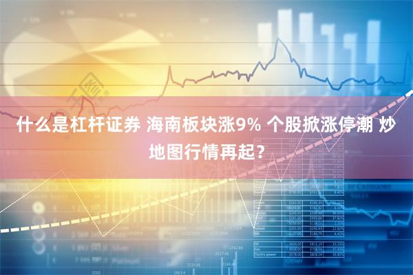 什么是杠杆证券 海南板块涨9% 个股掀涨停潮 炒地图行情再起？